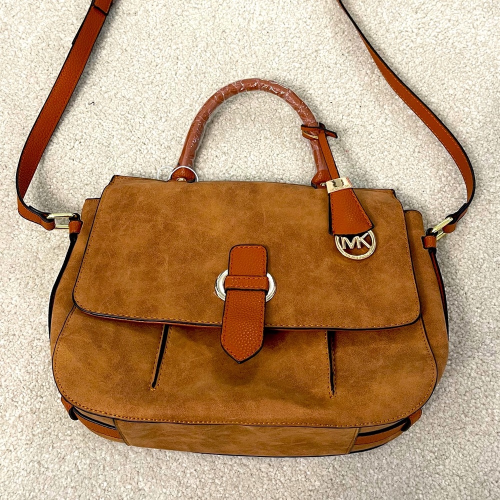 Michael Kors Brown Messenger Bag NWT